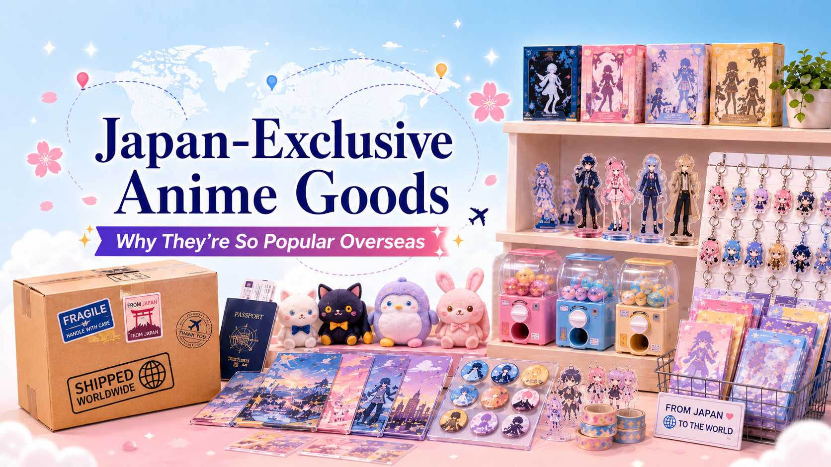 Why Japan-Exclusive Anime Goods Are So Popular Overseas